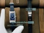 Swiss Replica Jaeger LeCoultre Reverso One Duetto Watch Stainless Steel Blue Dial